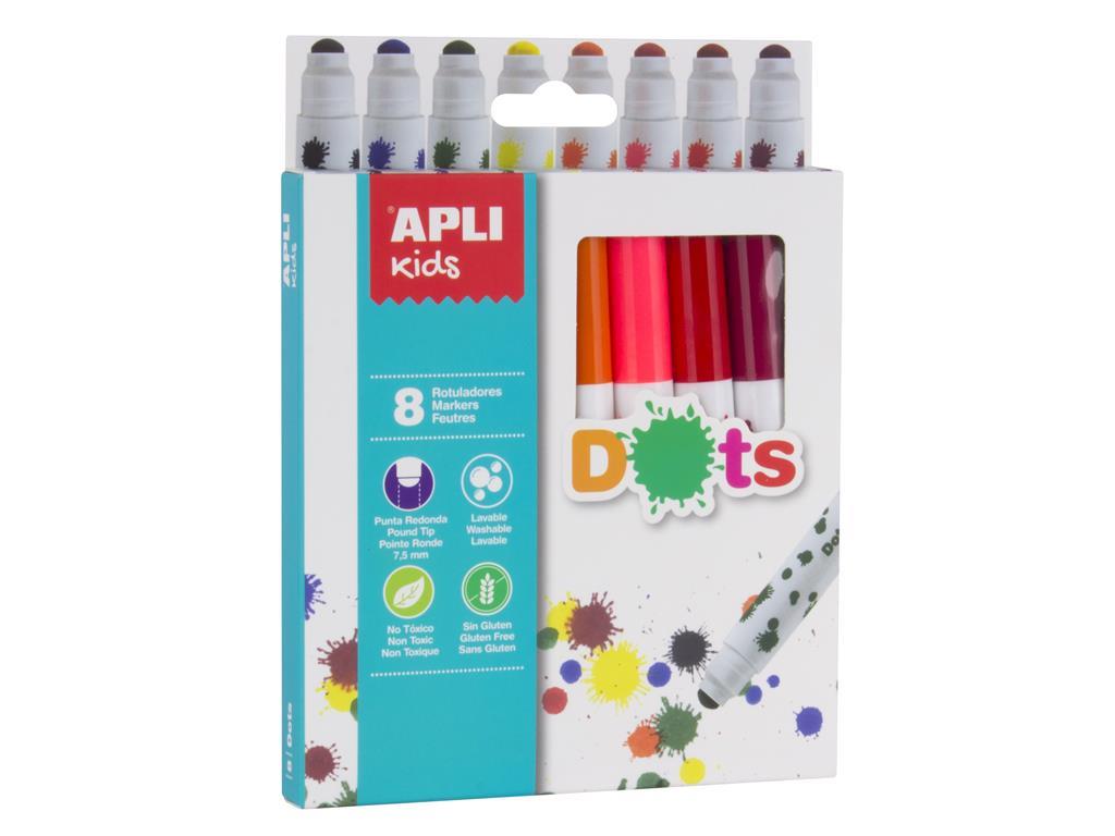 Apli kids Flomastri kpl, 10 kos, packe