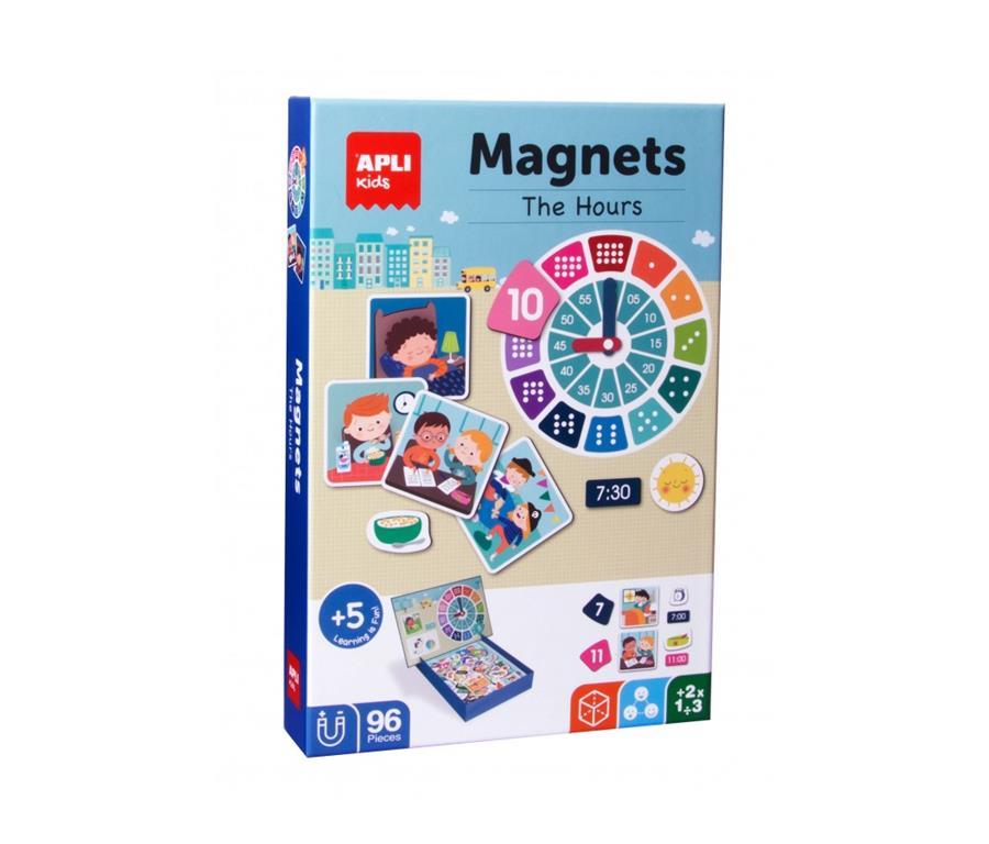 Apli kids Komplet magneti - ura