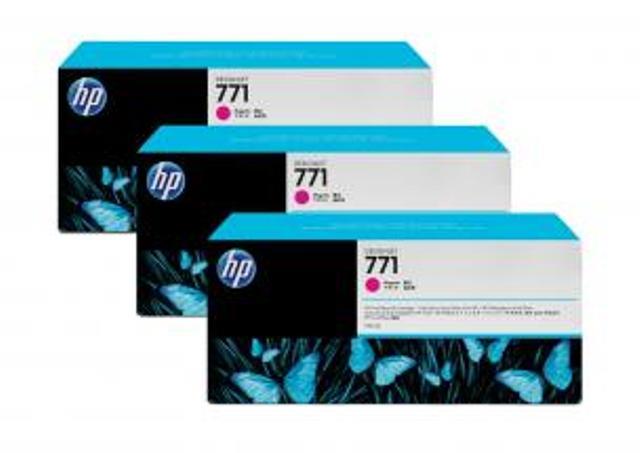  ČRNILO HP MAGENTA 3-PACK 771