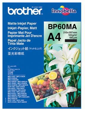 Brother Foto papir mat A4, 25 listov, 145g/m2