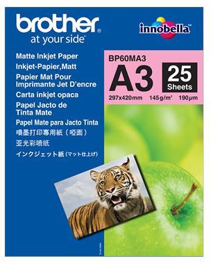 Brother Foto papir mat A3, 25 listov, 145g/m2