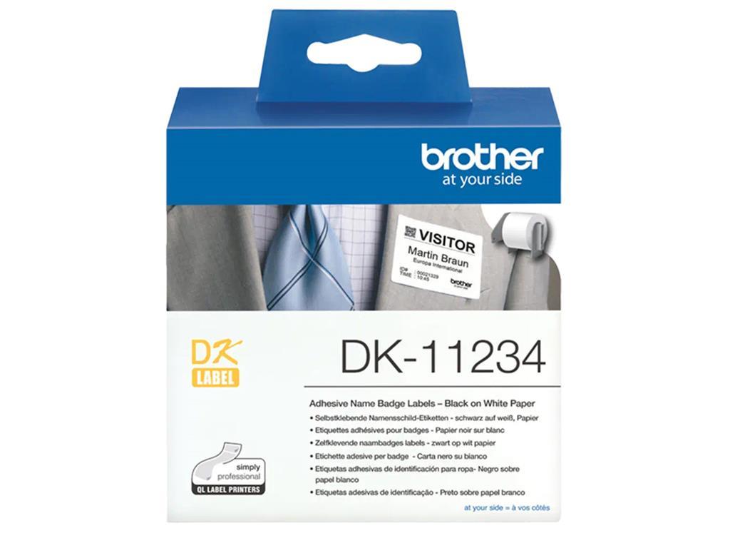 Brother DK11234 Nalepke za oblačila 60mmx86mm