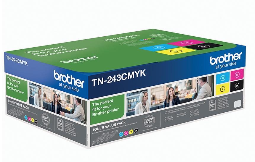 Brother Toner TN243CMYK, komplet za 1.000 strani