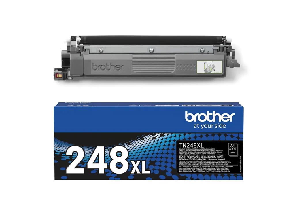 Brother Toner TN248XLBK, črn, 3.000 strani