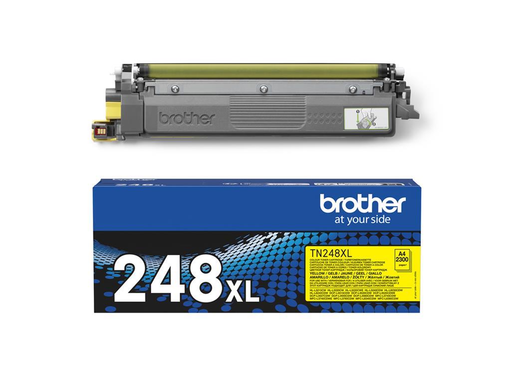 Brother Toner TN248XLY, yellow, 2.300 strani