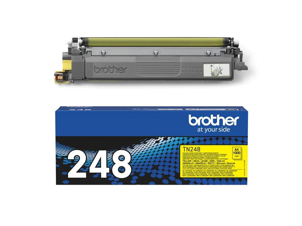 Brother Toner TN248Y, yellow, 1.000 strani