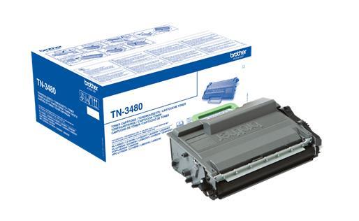 Brother Toner TN3480, črn, 8.000 strani