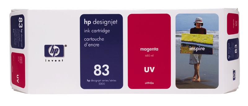  ČRNILO HP 83 MAGENTA UV ZA DSJ 5000