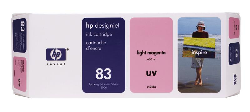  ČRNILO HP 83 SVETLA MAGENTA UV