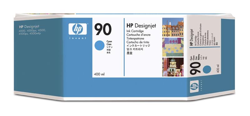  ČRNILO HP 90 CYAN ZA DSJ 4000, 400ML