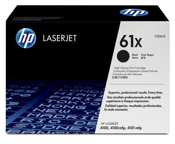  TONER HP 61X ČRN ZA LJ4100