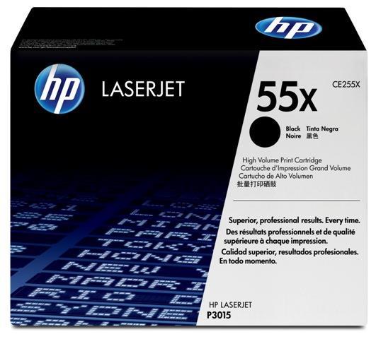  TONER HP 55X ČRN ZA HP LASERJET P3015,