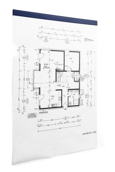 DURABLE Letvica DURAFIX 297 mm, t.modra