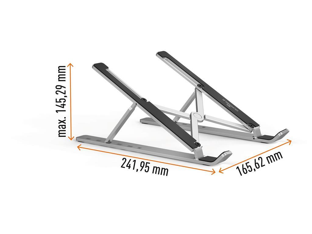 DURABLE Stojalo za prenosni računalnik FOLD