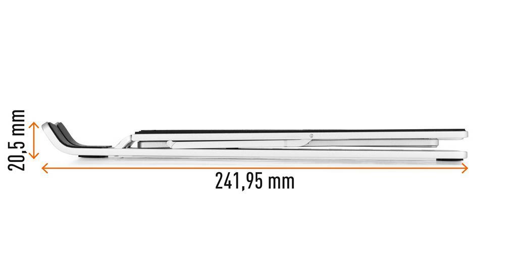 DURABLE Stojalo za prenosni računalnik FOLD