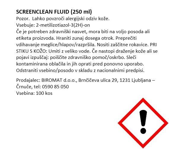 DURABLE Čistilo v spreju za ekran Screenclean