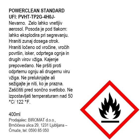 DURABLE Razpihovalo prahu Powerclean Standard