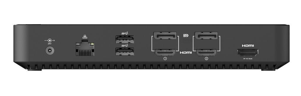 eSTUFF Trojna 4K USB-C hibr. docking postaja