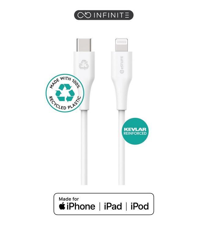 eSTUFF INFINITE kabel USB C-Lightning 2m, bel