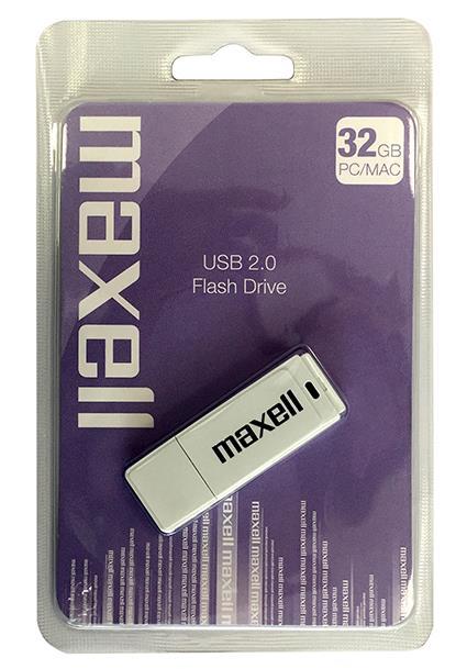 Maxell USB ključ 32GB bel 2.0