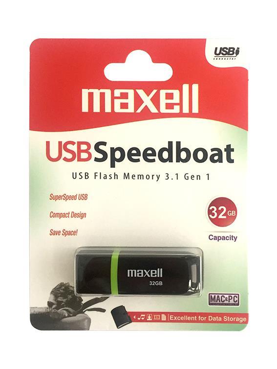 Maxell USB ključ 32GB Speedboat 3.1