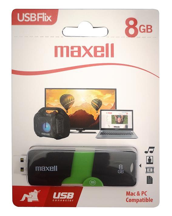 Maxell USB ključ 8GB Flix 2.0