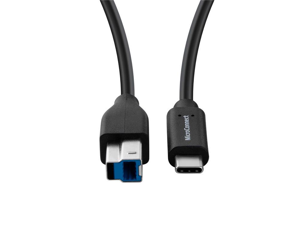 MicroConnect Kabel USB C-B 3.0, 1m