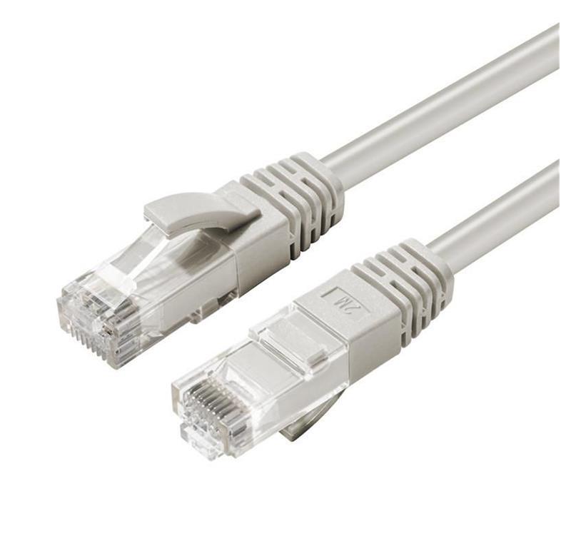 MicroConnect Omrežni kabel CAT6A U/UTP, siv