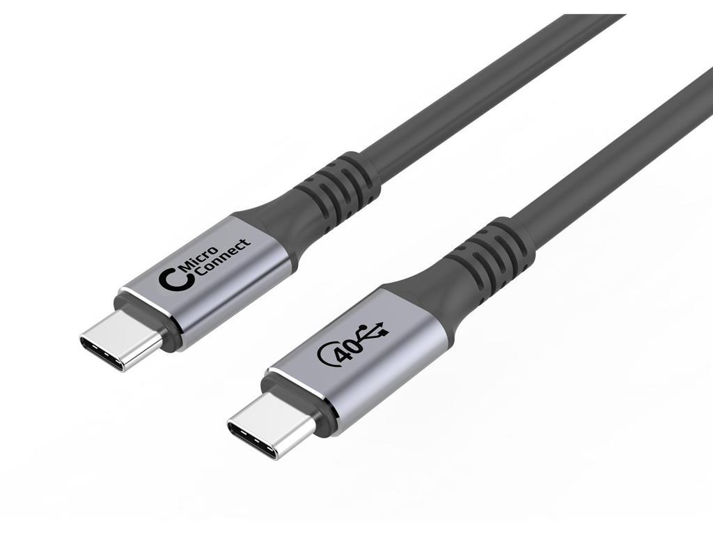 MicroConnect Premium kabel USB C-C, USB4, Gen3x2