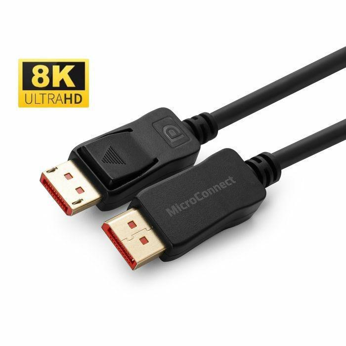 MicroConnect Kabel 8K Display Port 1.4, 2m