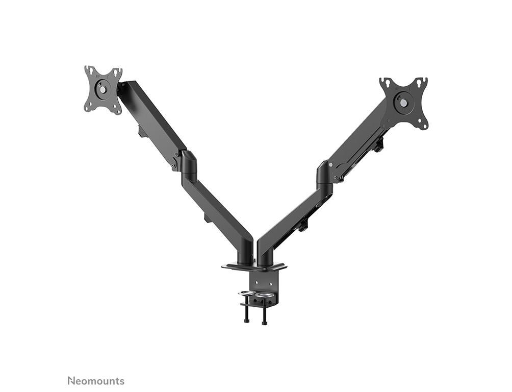 Neomounts Gibljivi nosilec za 2 monitorja 17-27''