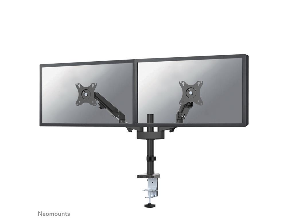 Neomounts Gibljivi nosilec za 2 monitorja 17-27''