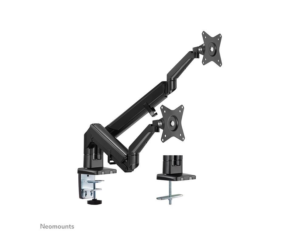 Neomounts Gibljivi nosilec za 2 monitorja 17-32''