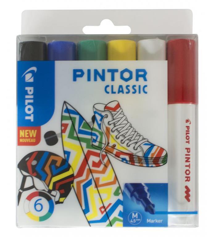 Pilot Marker Pintor Set CLASSIC Mix MEDIUM