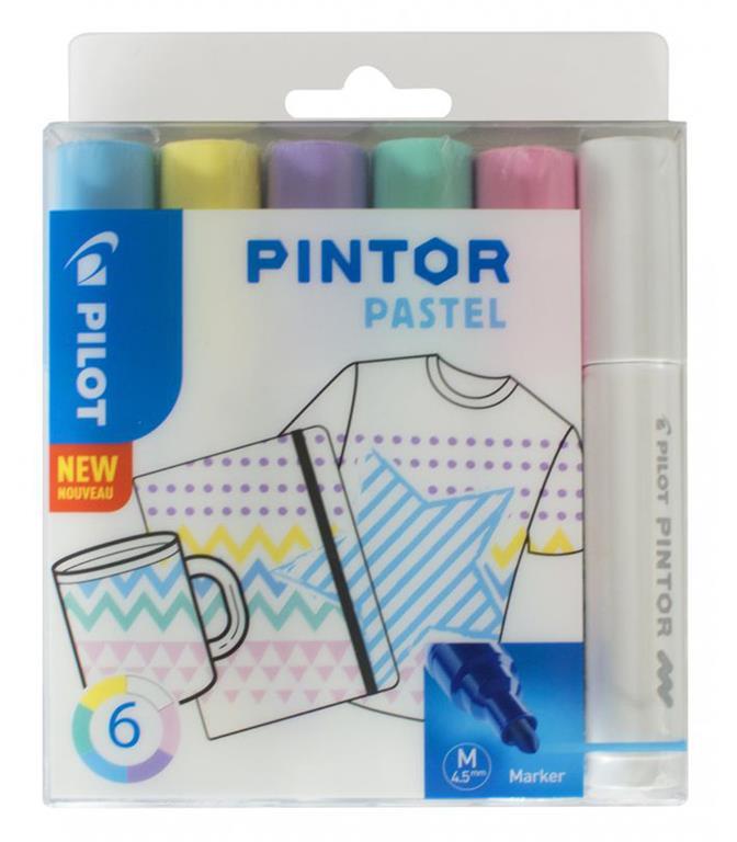 Pilot Marker Pintor Set PASTEL Mix MEDIUM