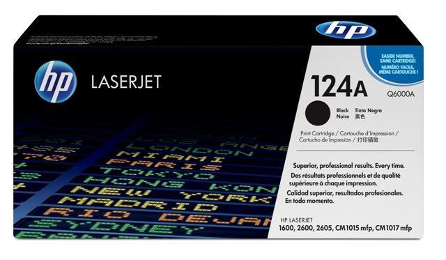  TONER HP 124A ČRN ZA COLOR LJ 2600,