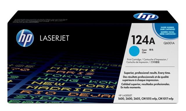  TONER HP 124A CYAN ZA COLOR LJ 2600,