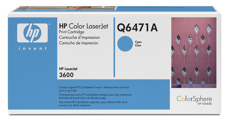  TONER HP 502A CYAN CLJ 3600