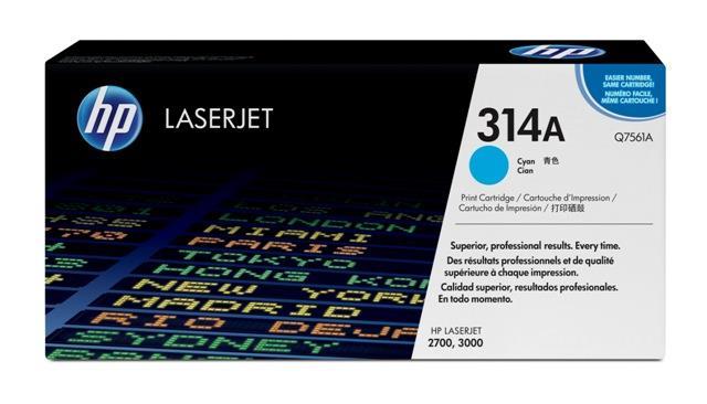  TONER HP 314A CYAN ZA CLJ 3000