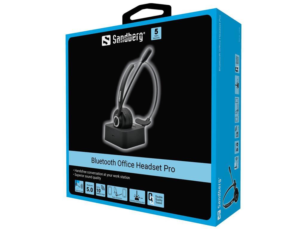 Sandberg Slušalke BT Office Headset Pro