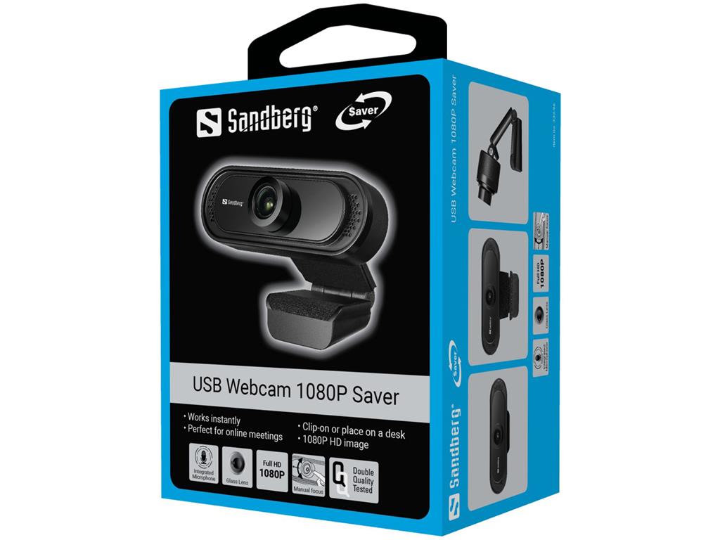 Sandberg USB spletna kamera 1080P HD Saver